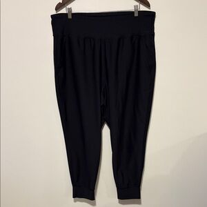 Old Navy Black High-Rise Jogger Pants